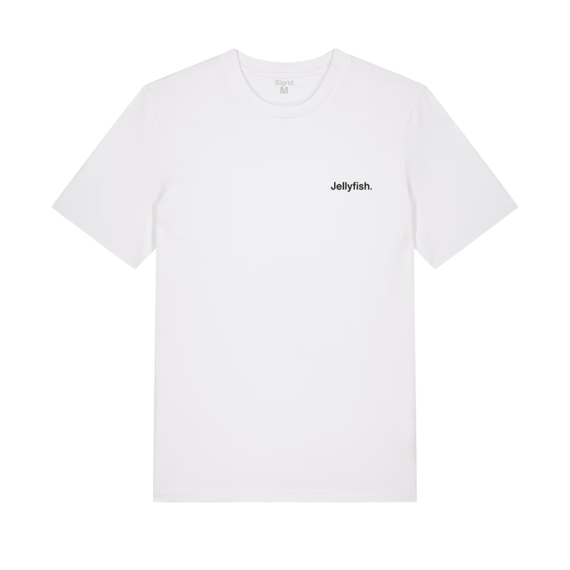 Sigrid - White Jellyfish Logo T-Shirt