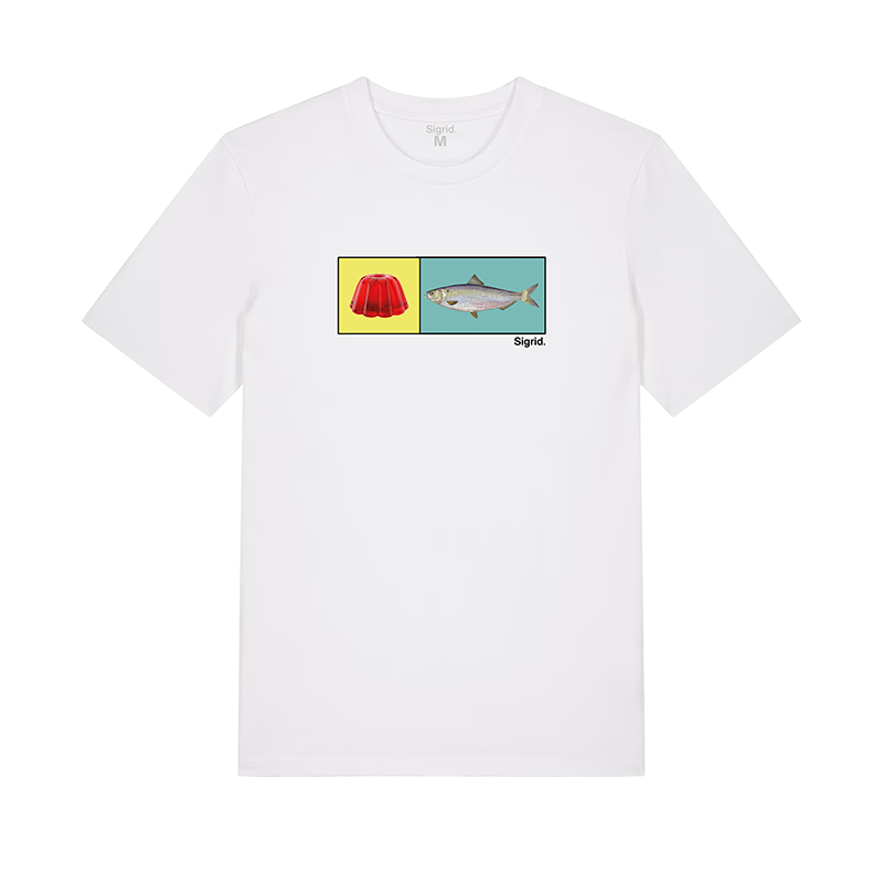 Sigrid - White Jellyfish Picture T-Shirt