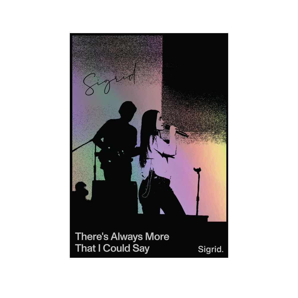 Sigrid - There's Always More That I Could Say Tour Signed Poster