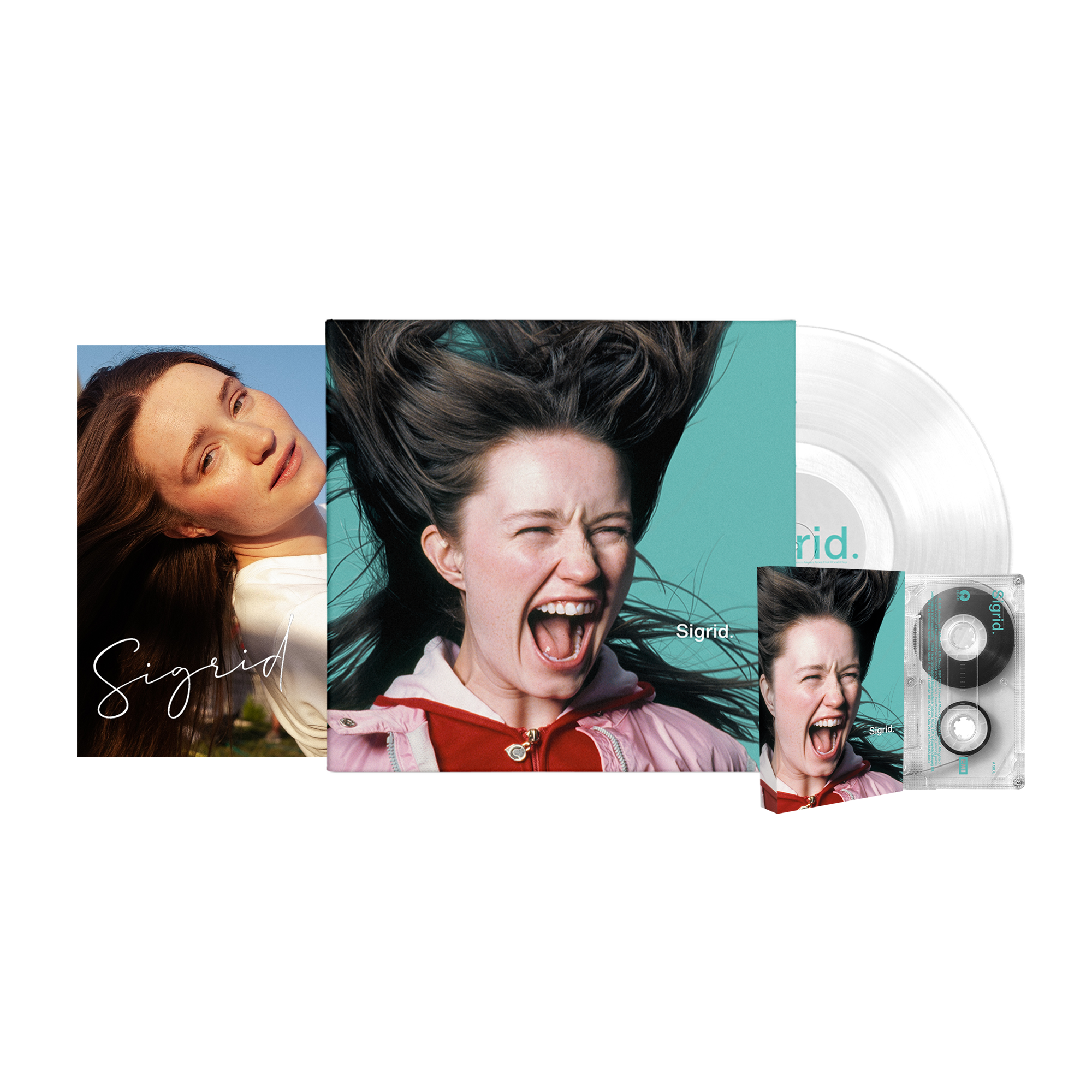 Crystal Clear LP + Cassette + Signed Art Card