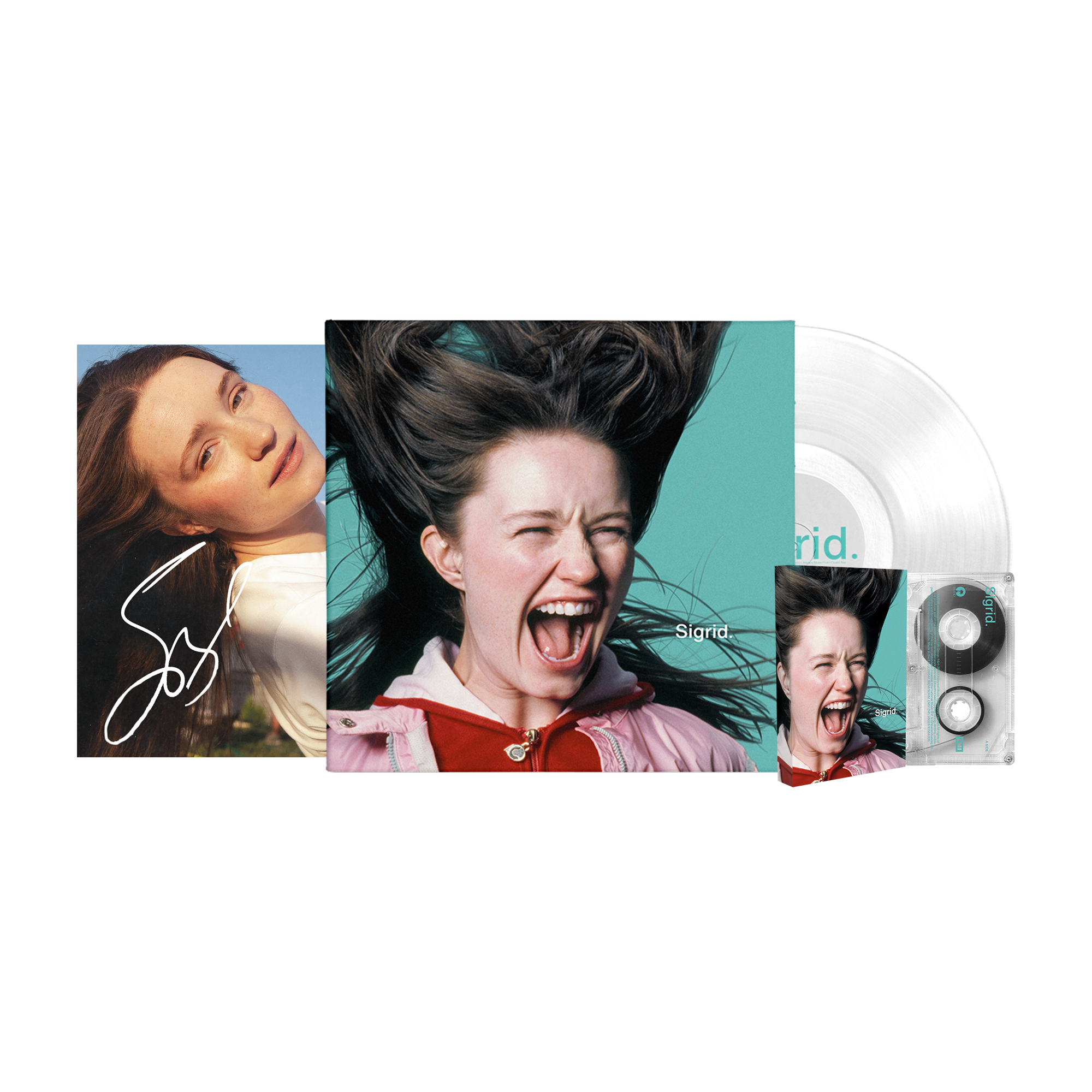 Crystal Clear LP + Cassette + Signed Art Card