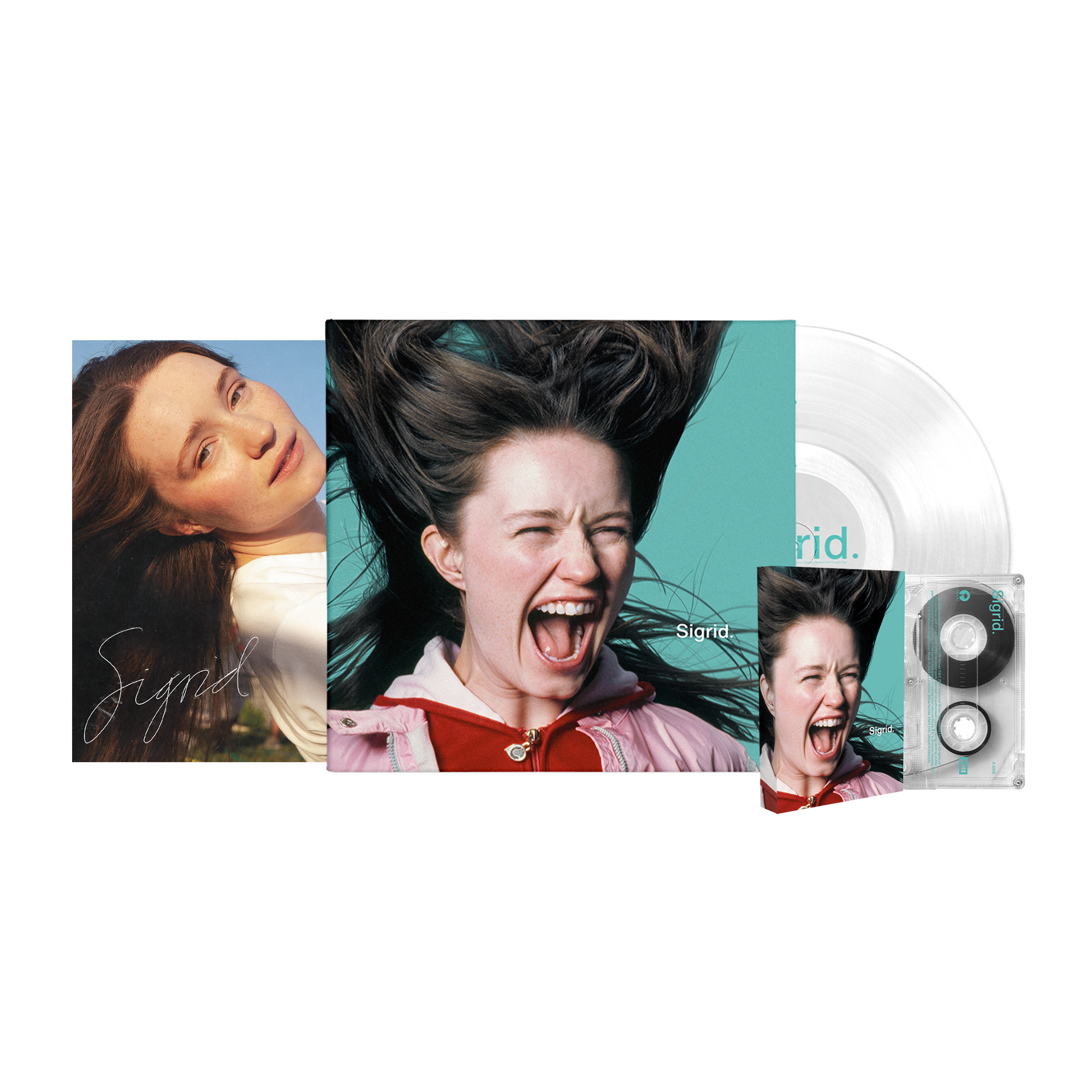 Crystal Clear LP + Cassette + Signed Art Card
