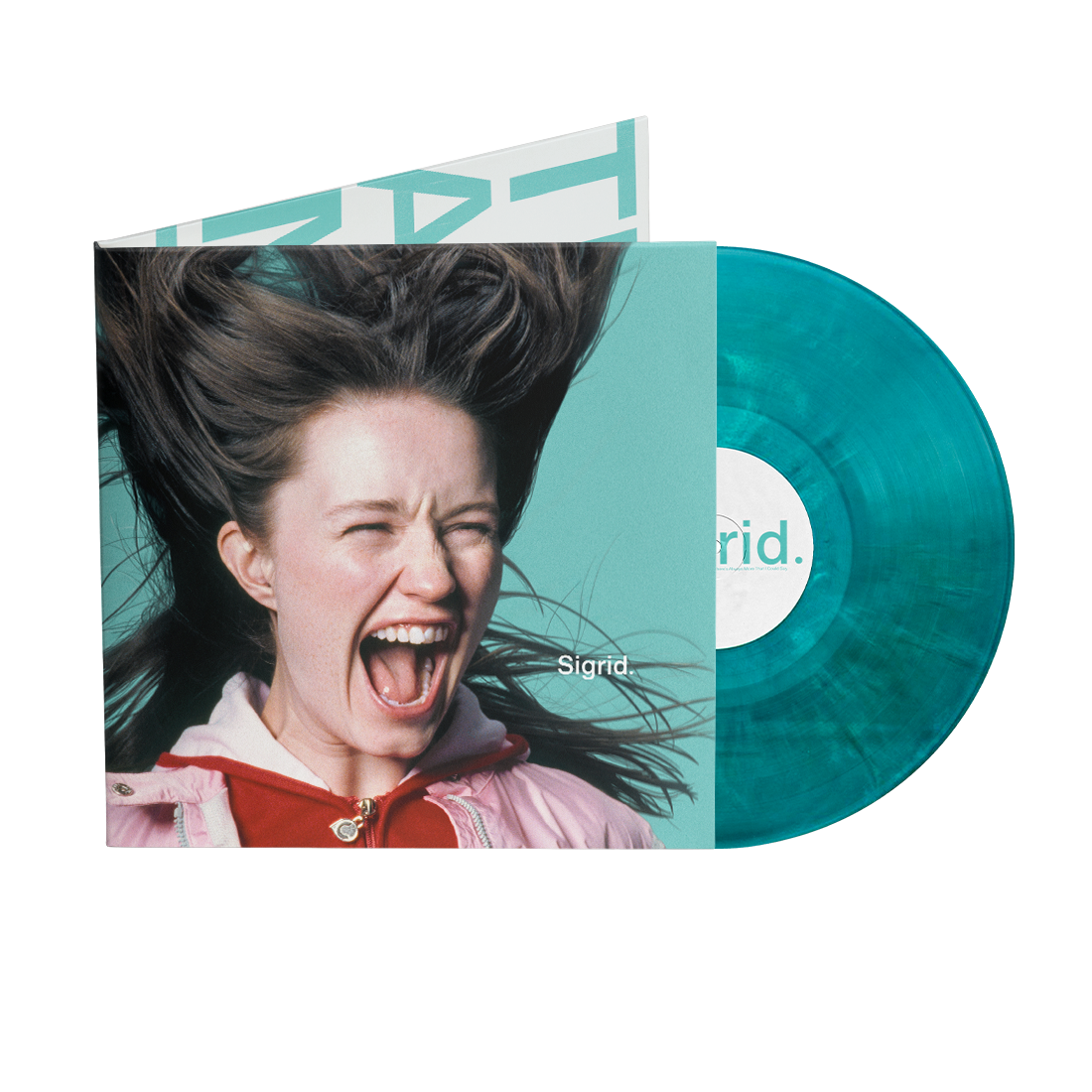 Aquamarine Marble LP + Cassette + Signed Art Card