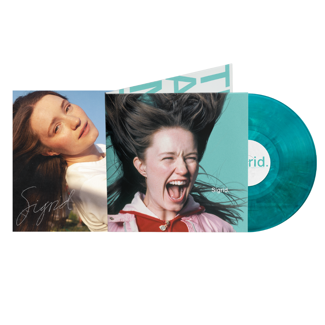 There's Always More That I Could Say - Aquamarine Marble LP + Signed Art Card