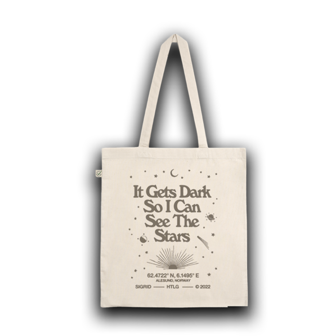 Sigrid - It Gets Dark Tote Bag