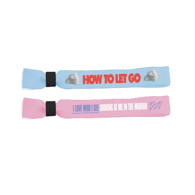 Sigrid - How To Let Go Wristband (set of 2)